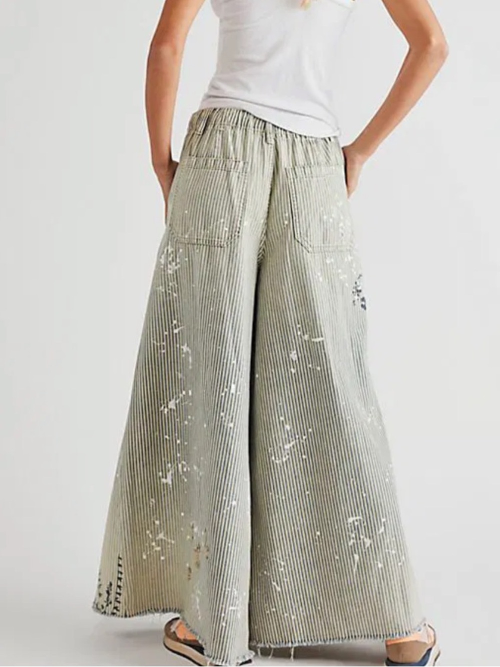 Free People Clover wide leg pants - Picture 5 of 12